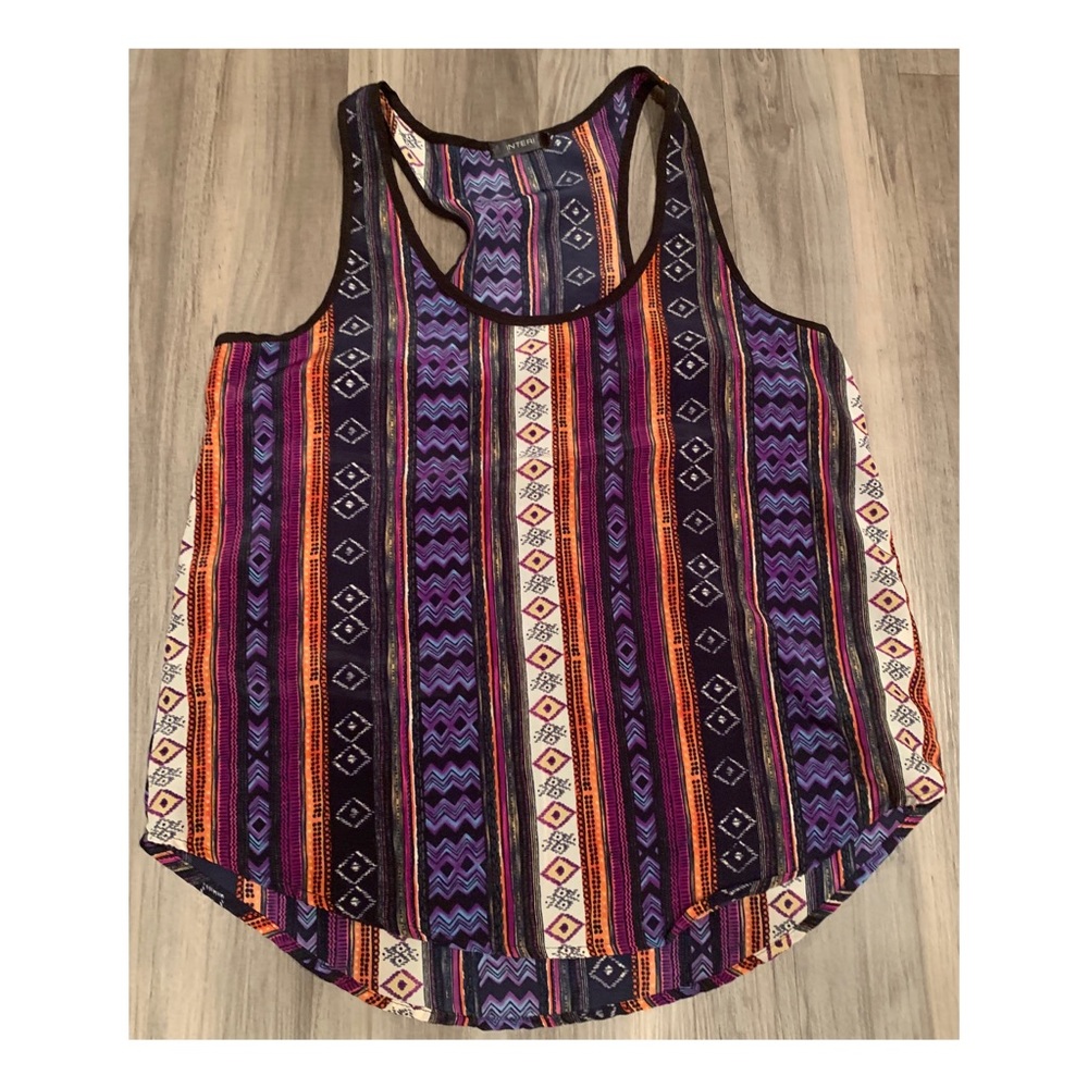 Patterned tank top